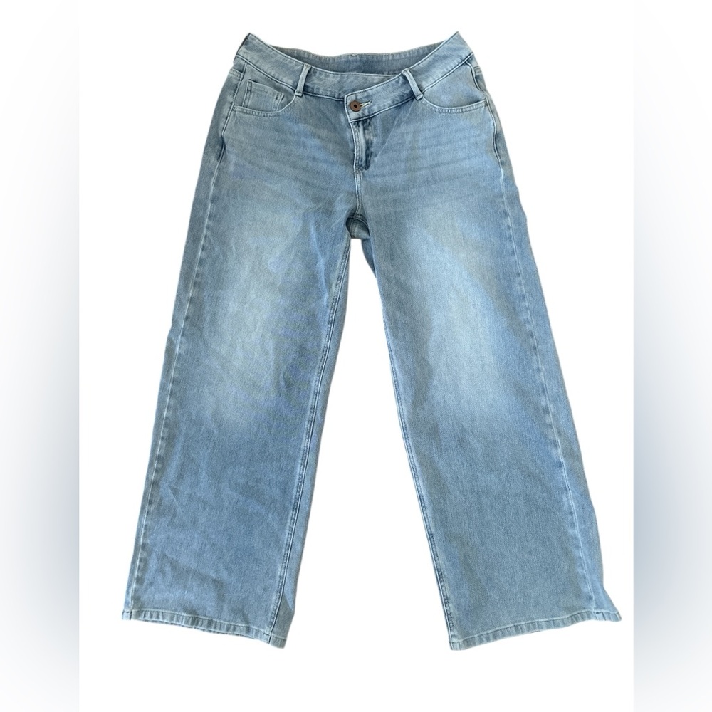 HALARA Sky Blue Wide Leg flex Jeans